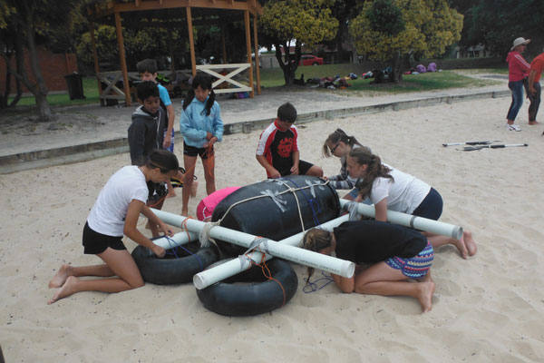 Team Challenges, Raft Building and Leadership for Schools photo