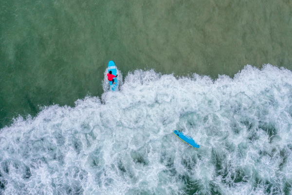 surfing at Middleton