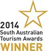 South Australian Tourism Award Winner 2014